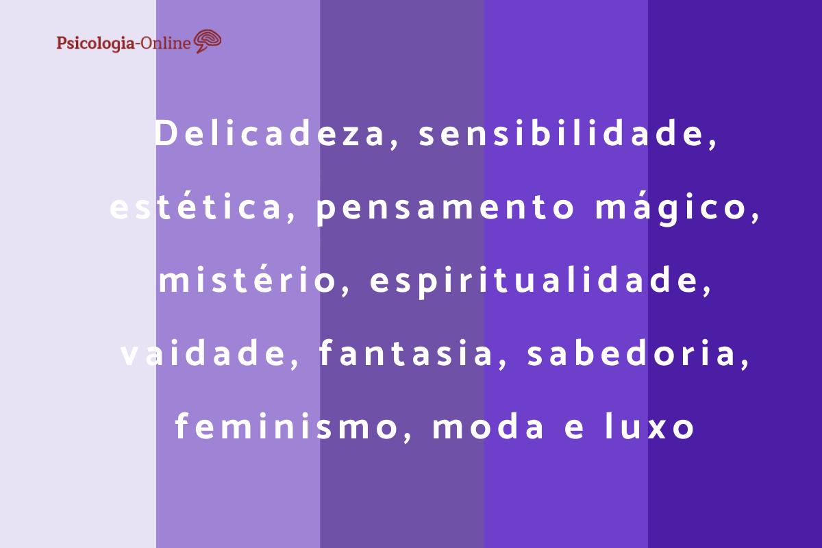 qual o significado da cor roxa