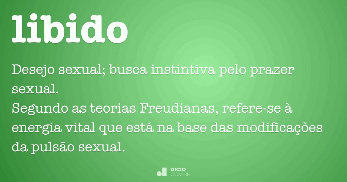 o que é libido