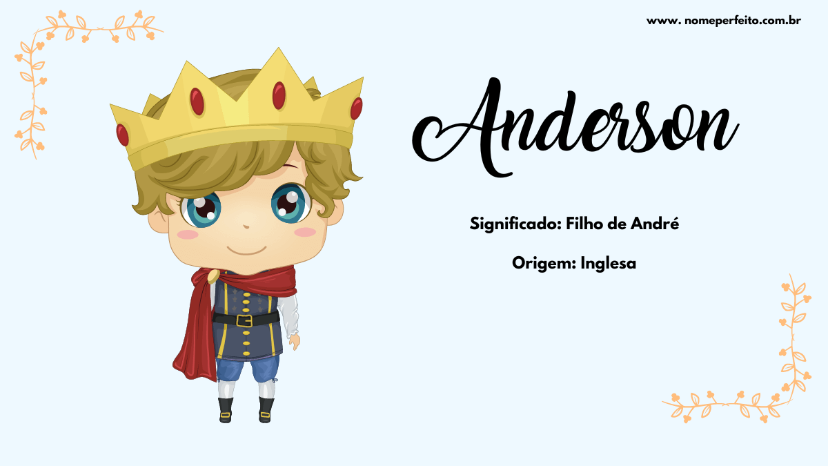 origem do nome Anderson