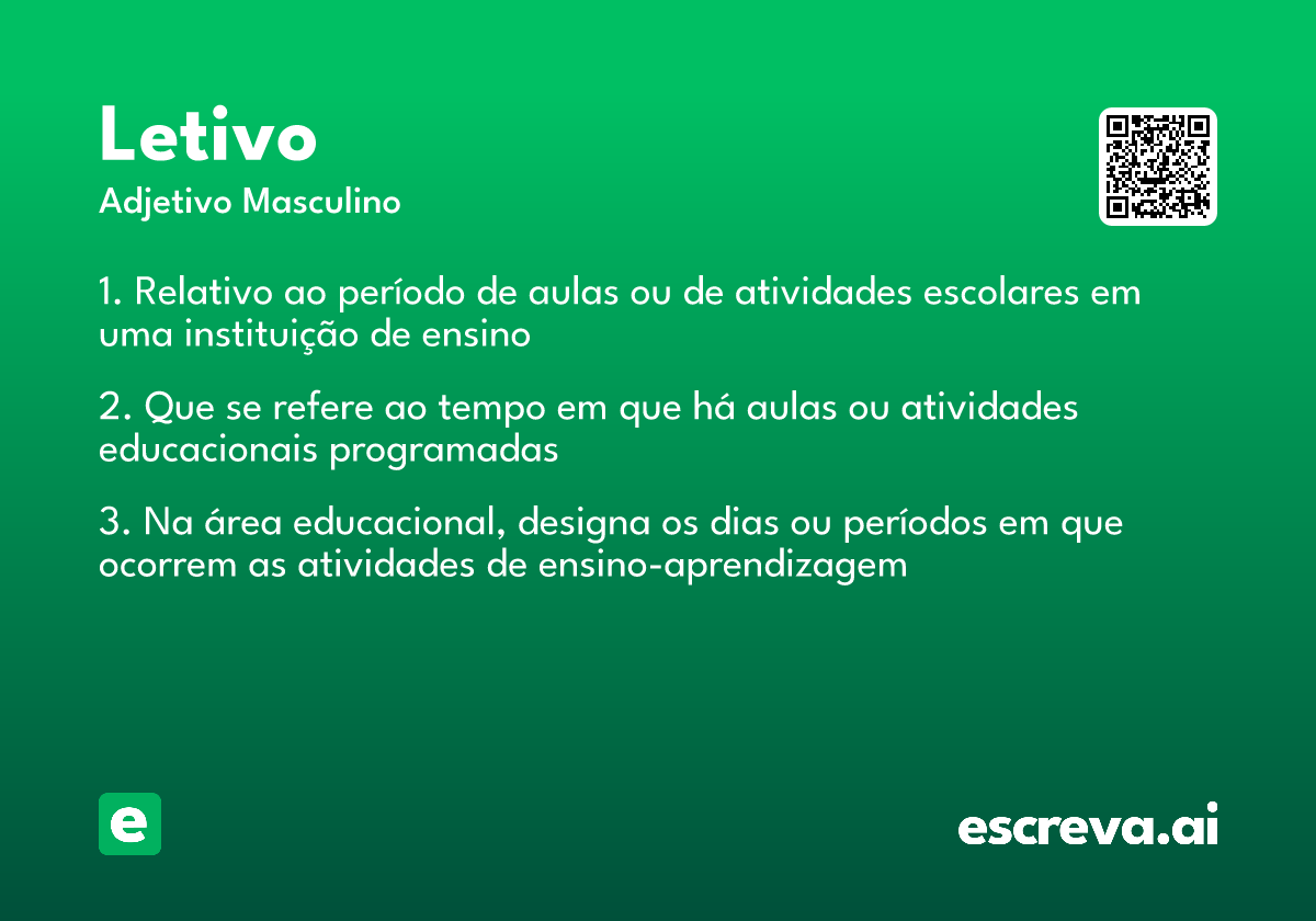 o que é ano letivo e ano escolar