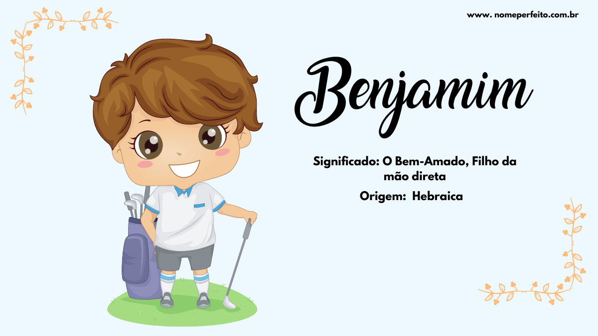 origem nome benjamim