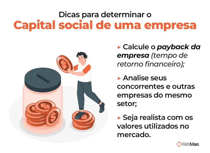 erros comuns ao definir capital social
