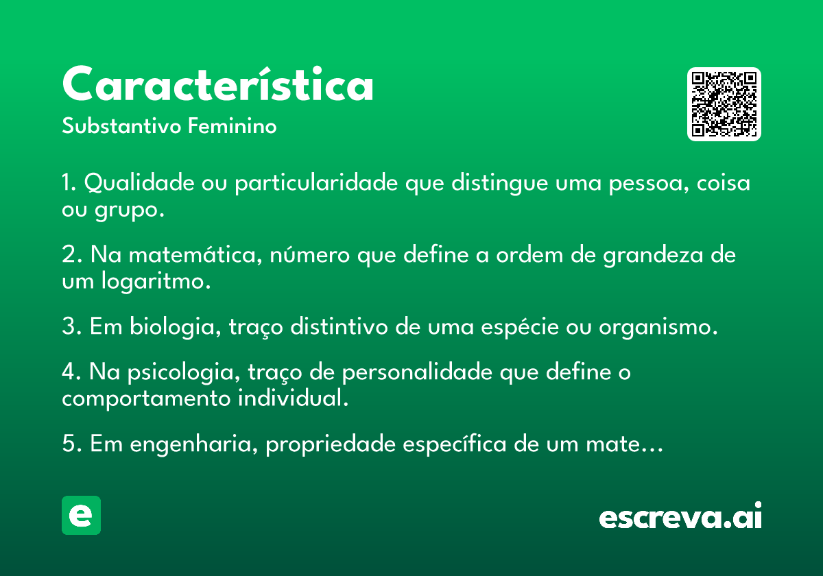 traço distintivo