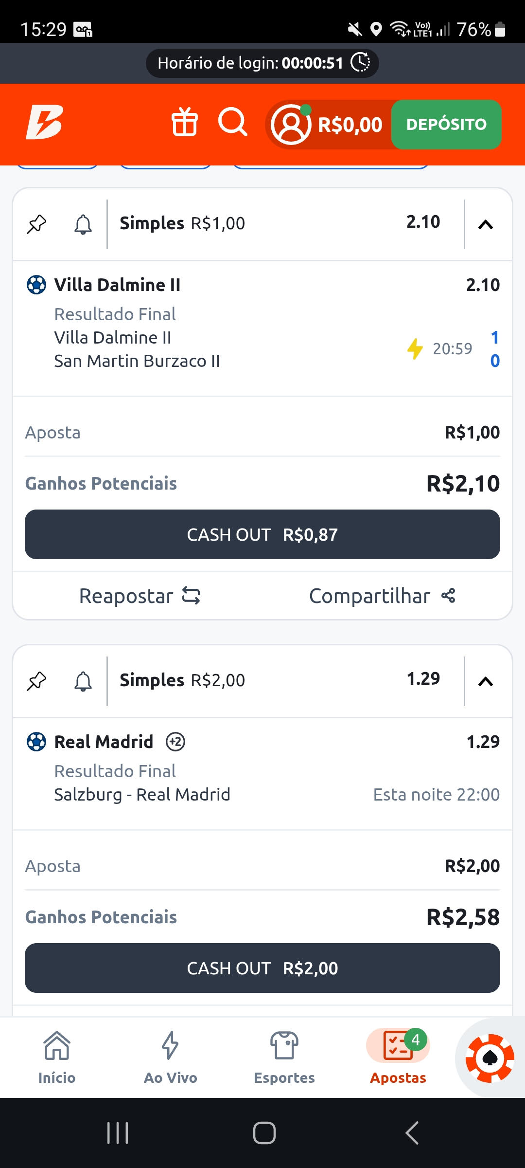 cash out apostas esportivas