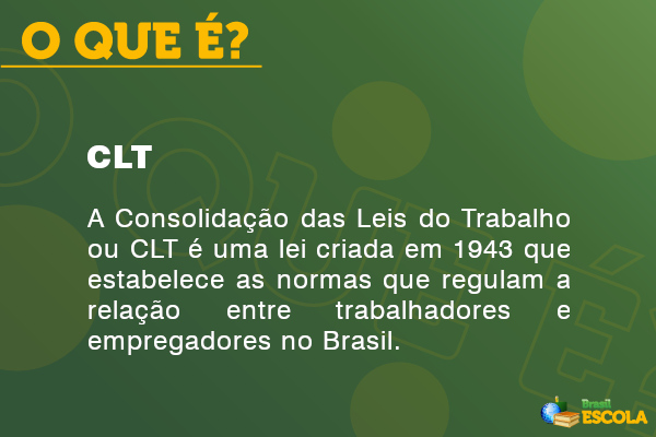 o que significa clt é qual a sua função