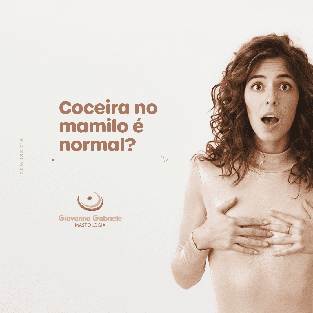 coceira no bico do peito esquerdo