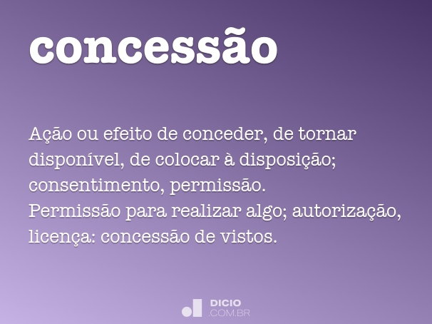 o que é concessão de serviço público