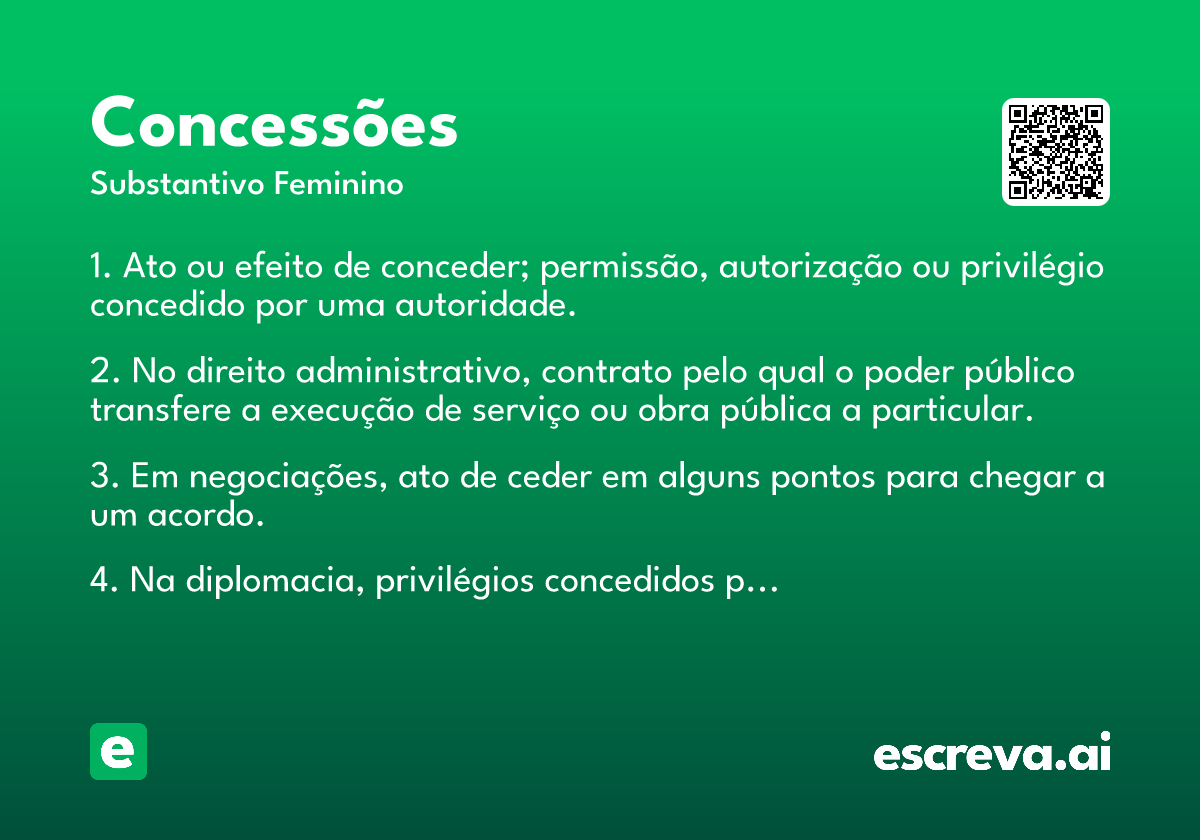 diferença entre concessão e privatização