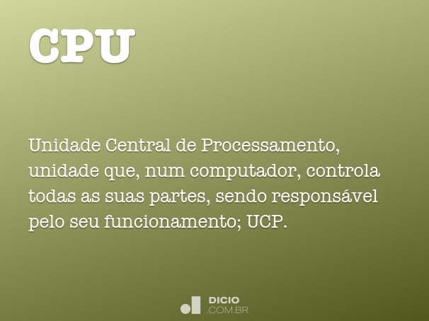 o que é um processador