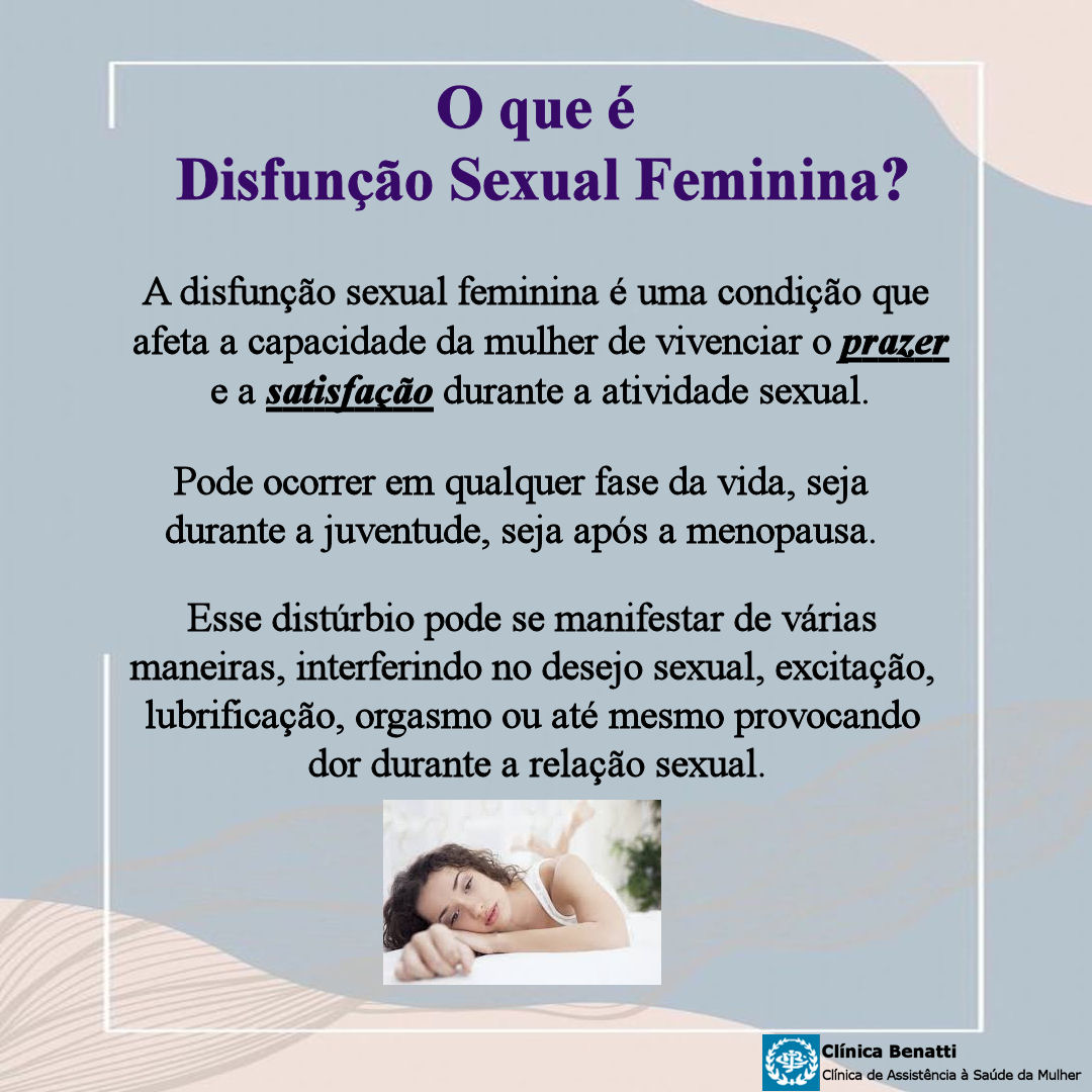 o que é disfunção sexual