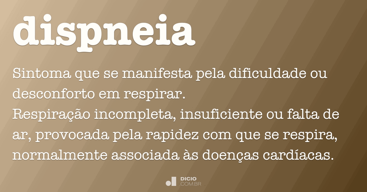 o que é dispneia