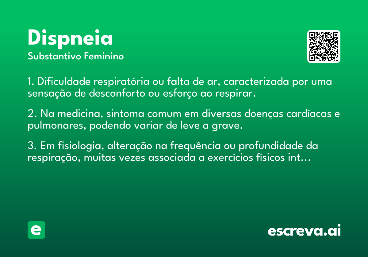 sintomas de dispneia
