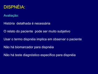 causas de dispneia