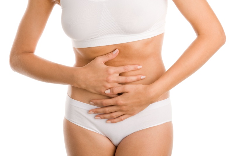 dor na barriga perto do umbigo