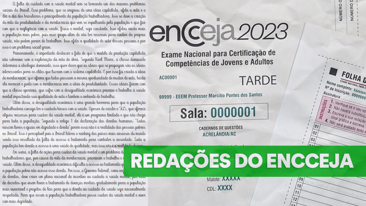 encceja inspiração para recomeçar os estudos