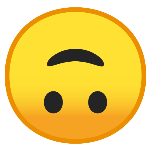 emoji 🙃 o que quer dizer