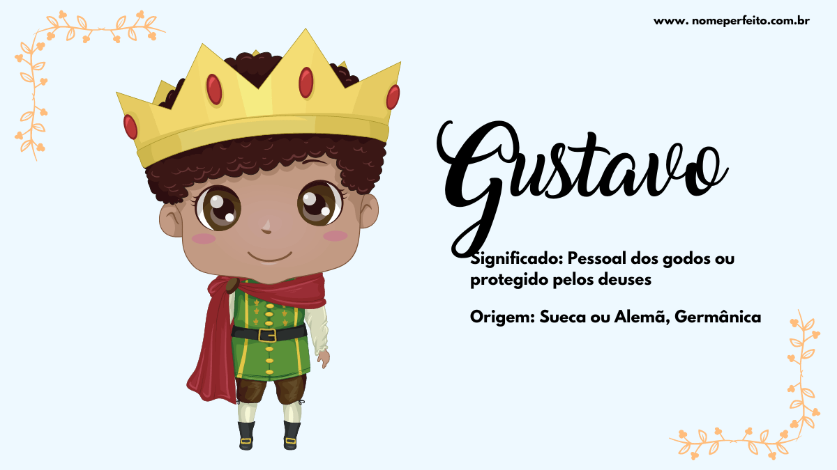origem nome Gustavo