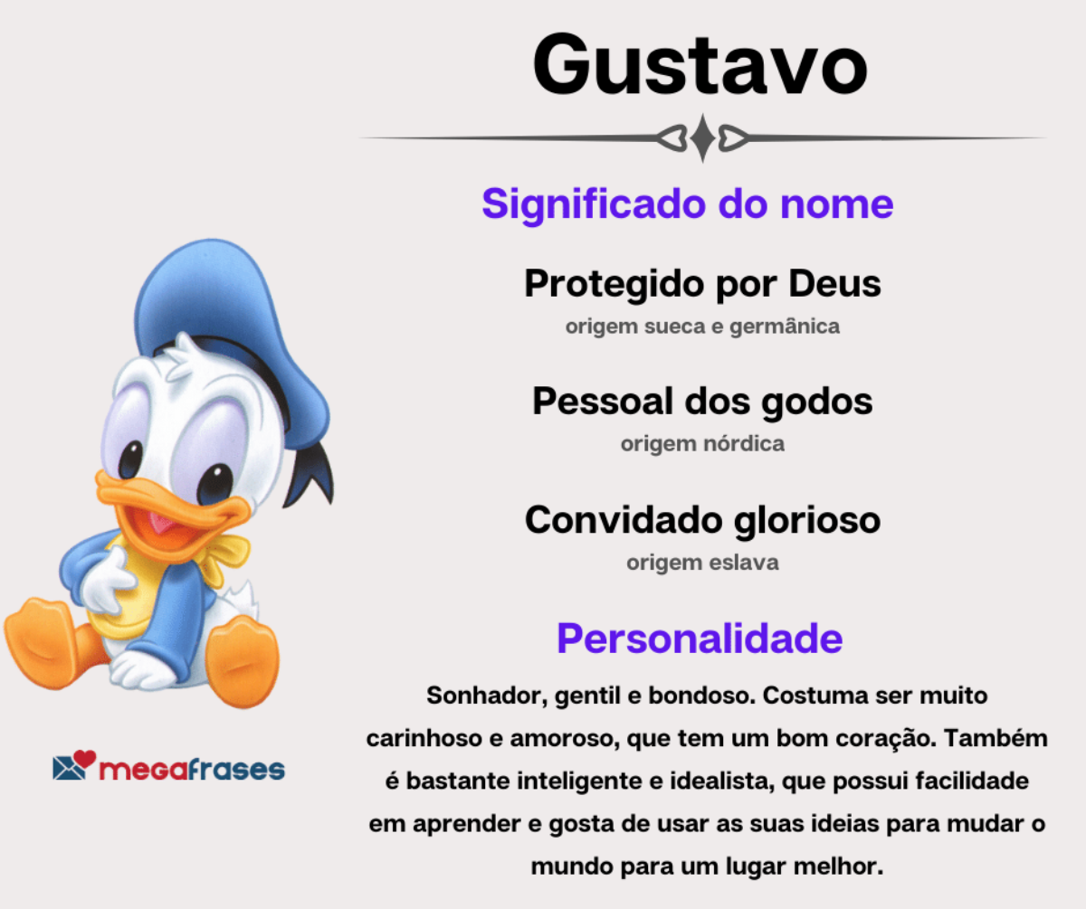 Gustavo etimologia