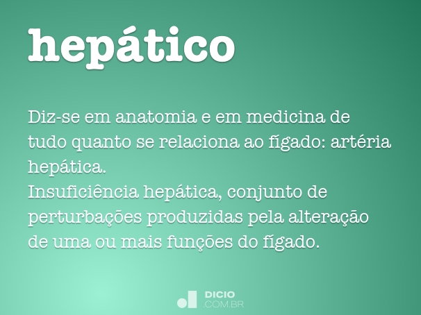 o que é hepático