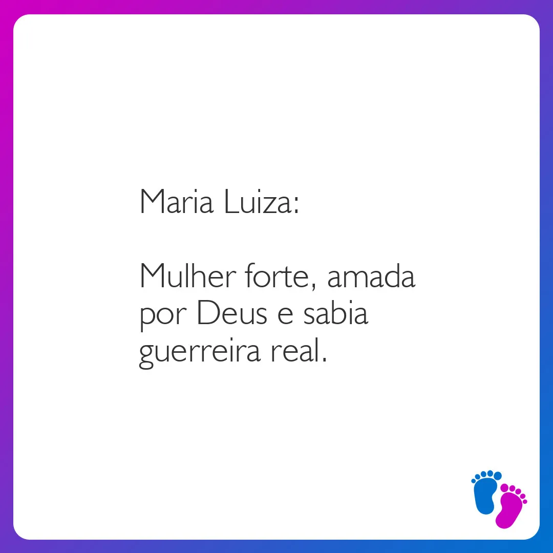 origem nome maria luiza