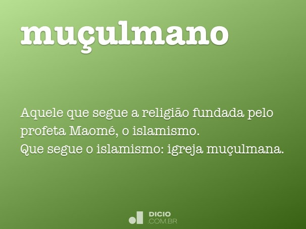 o que significa ser muçulmano