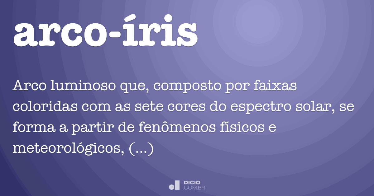 o que significa arco iris na biblia