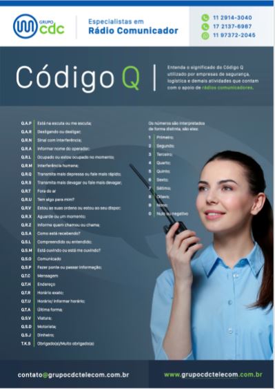 código de comunicação exemplos