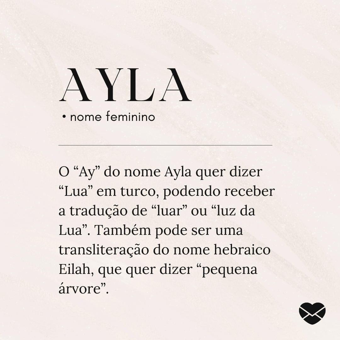 origem do nome Ayla
