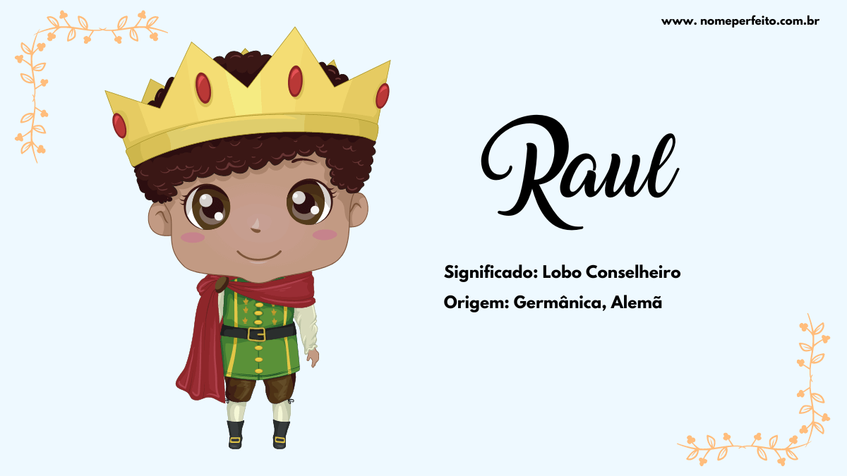 o que significa o nome raul