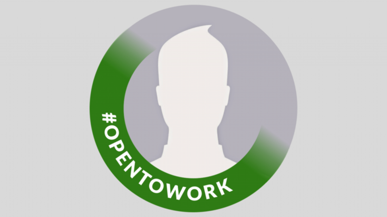 o que significa open to work no linkedin