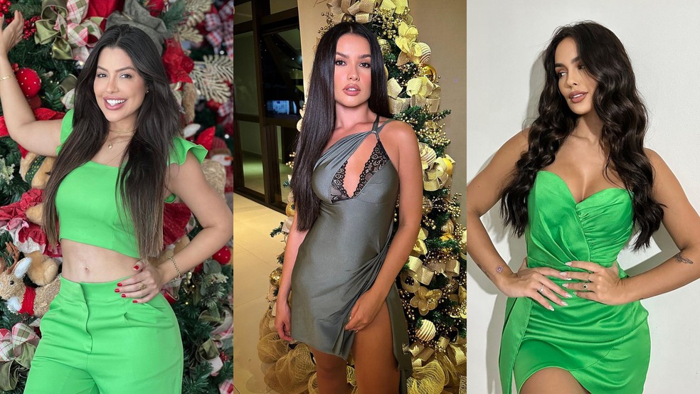 roupa verde no natal