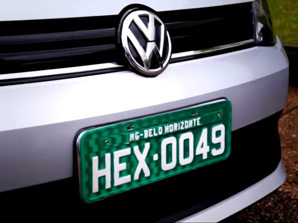 significado placa verde