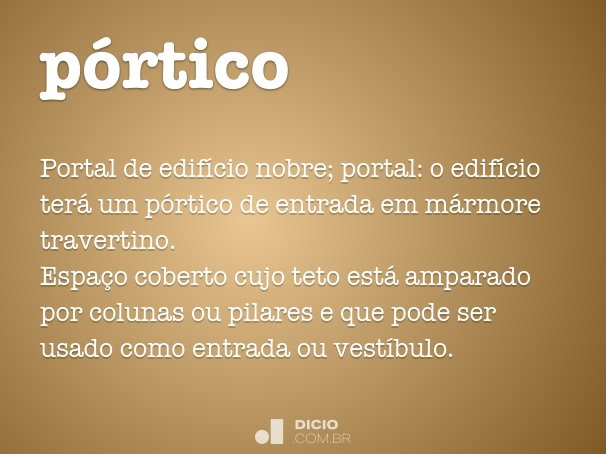 o que é um pórtico