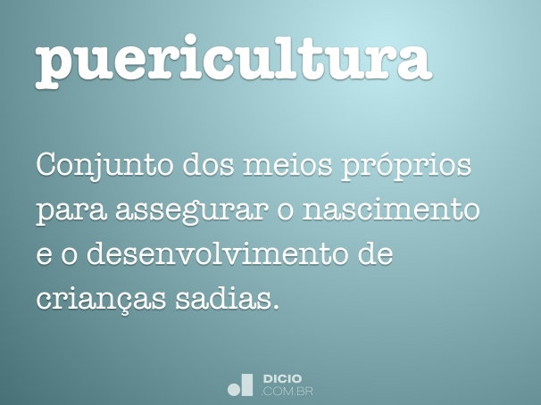 qual a diferença entre puericultura e pediatria