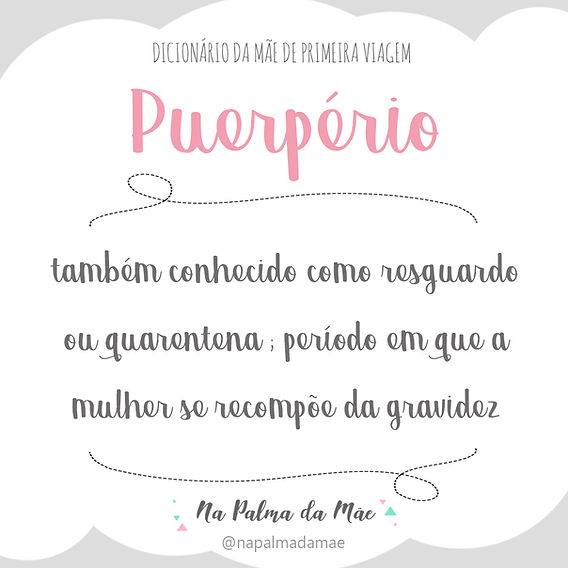 fases do puerpério