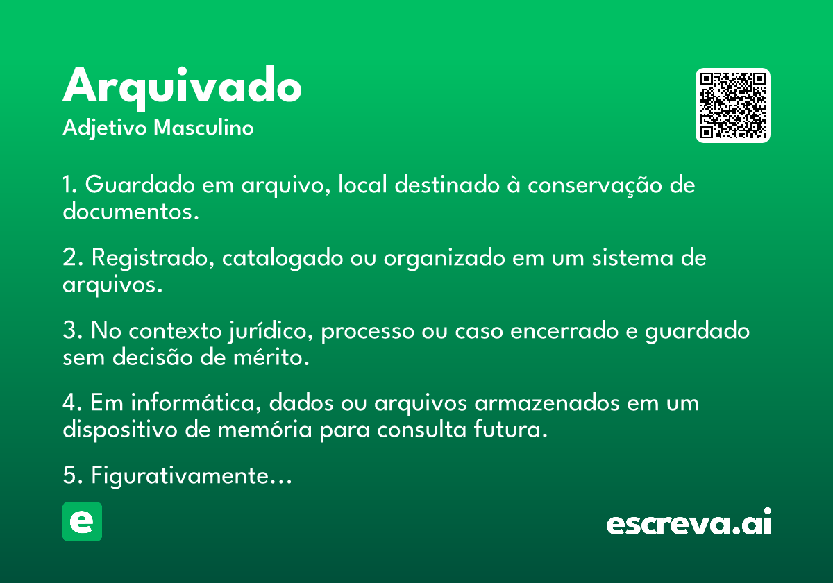 processo arquivado pode ser reaberto