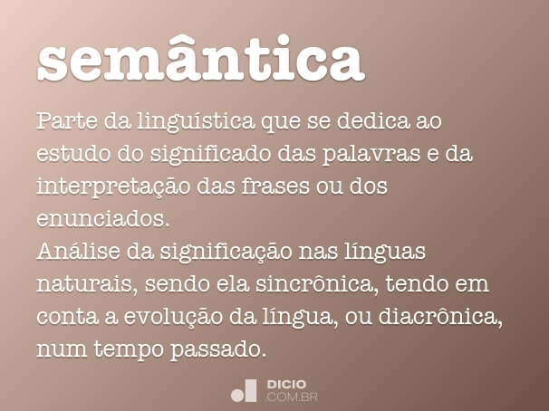linguística semântica