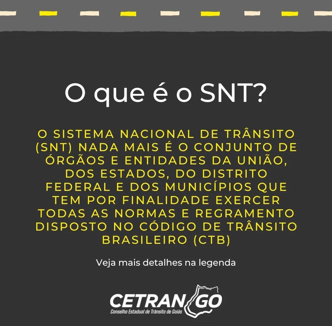 significado snt trânsito