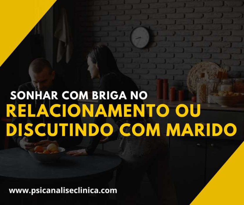 significado de sonhar com discussão de casal