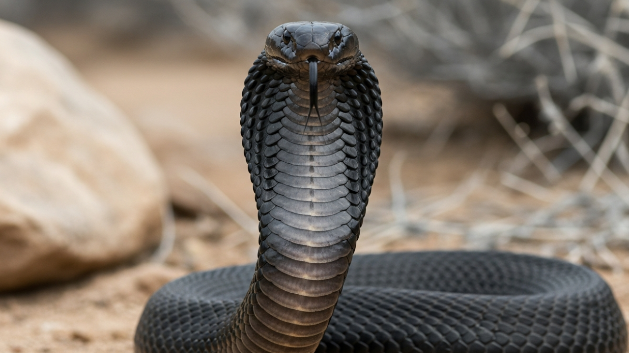 sonhar com cobra preta e grande na minha casa