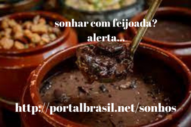 sonhar comendo feijoada