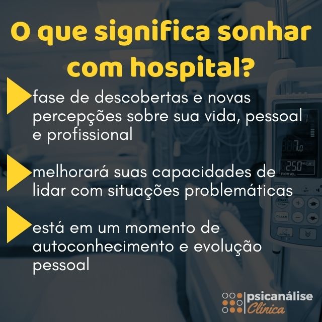 significado de sonhar com hospital lotado