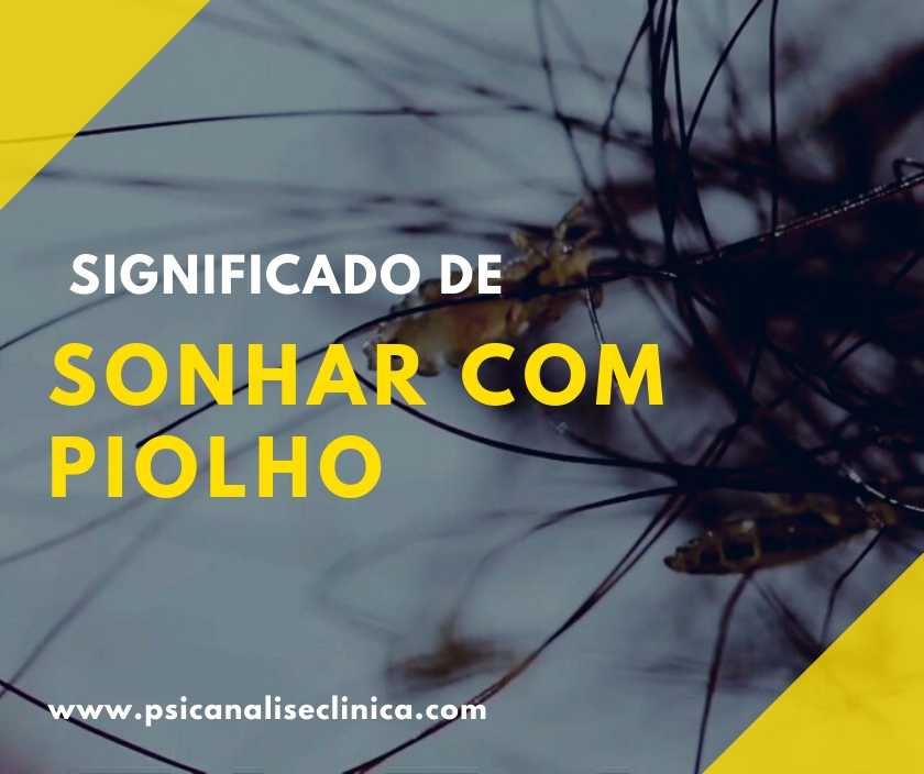 o que significa sonhar com piolhos na cabeça