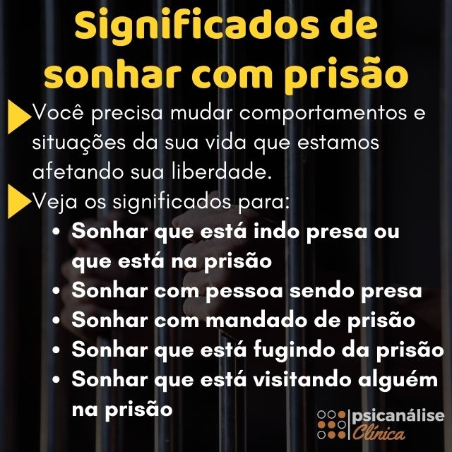 sonhar com polícia me prendendo