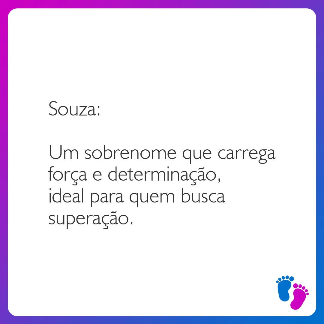 significado de souza