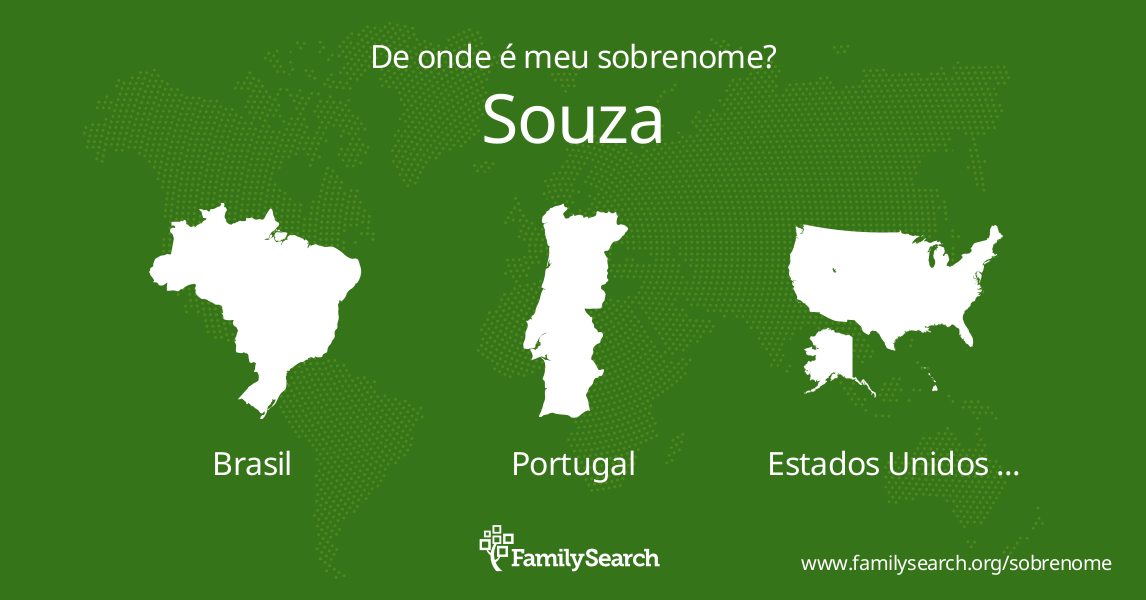 origem do sobrenome souza