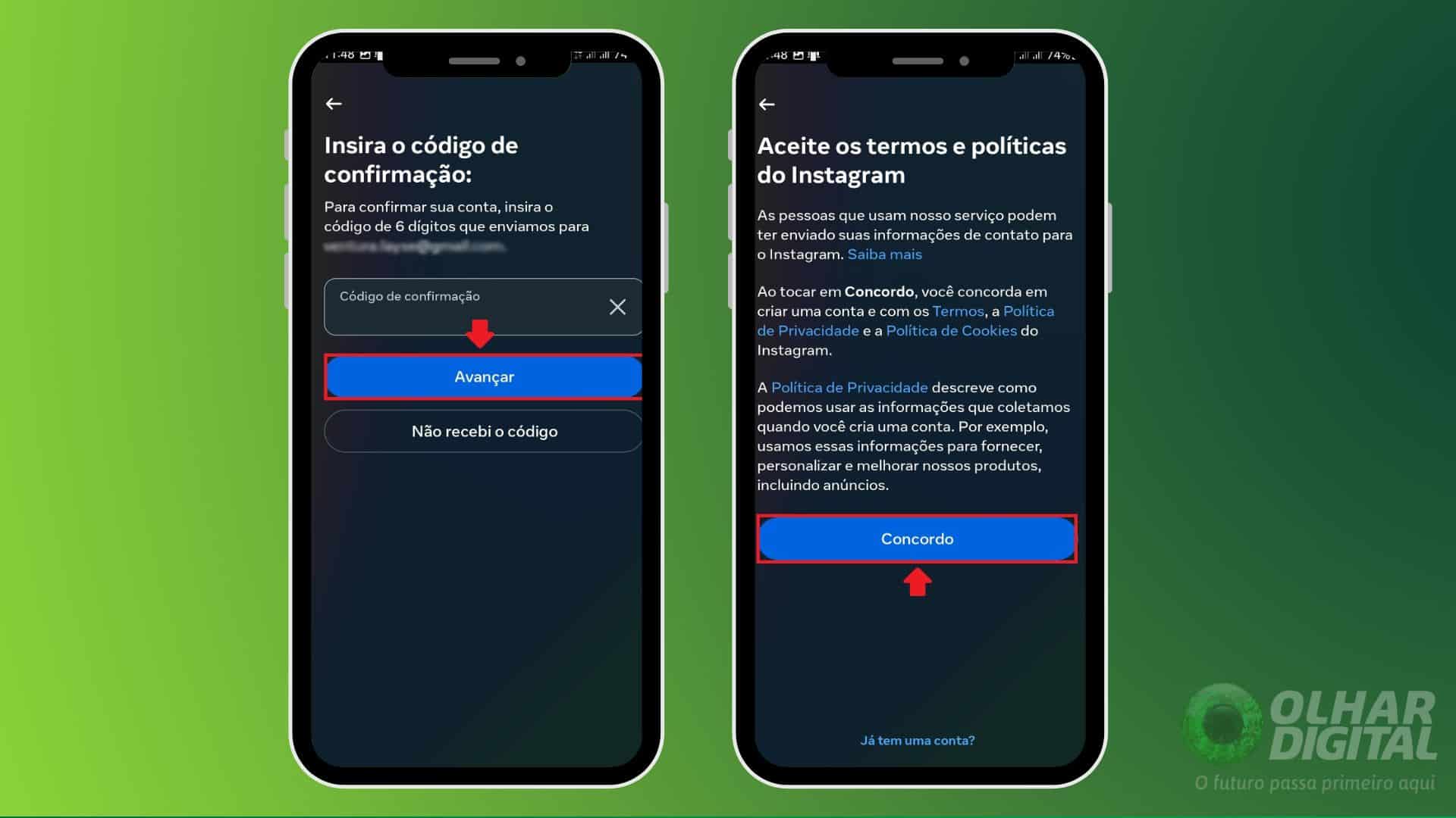 o que são sugestões para você instagram
