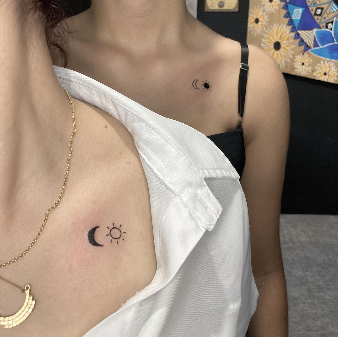 tatuagem de equilíbrio