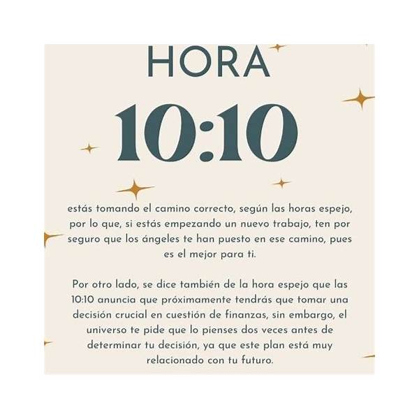 significado 10:10 espiritual