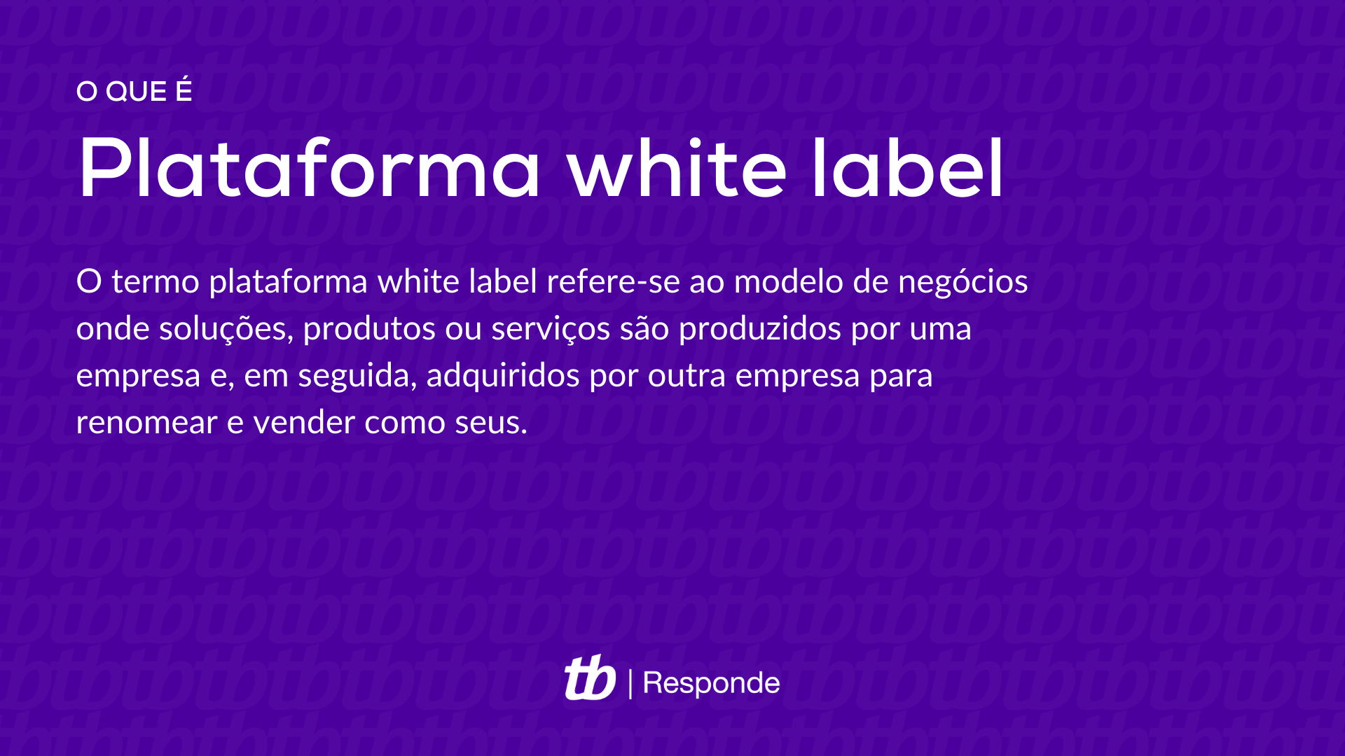 o que é marca branca